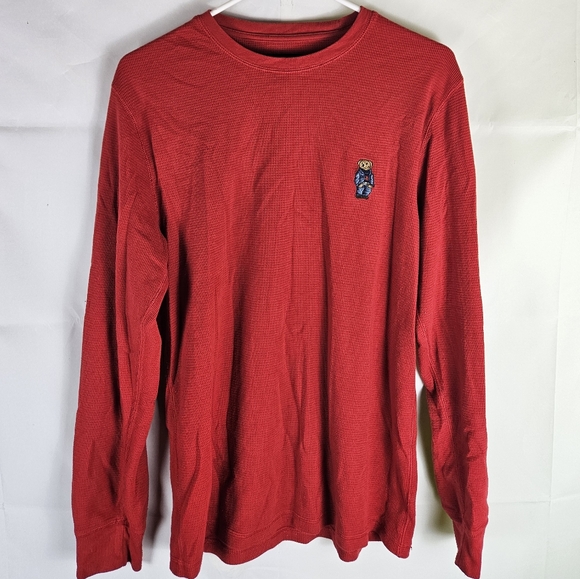 POLO Ralph Lauren Sleepwear Shirt Top Size M | Loungewear Sleep Winter Fall Knit - Picture 1 of 7